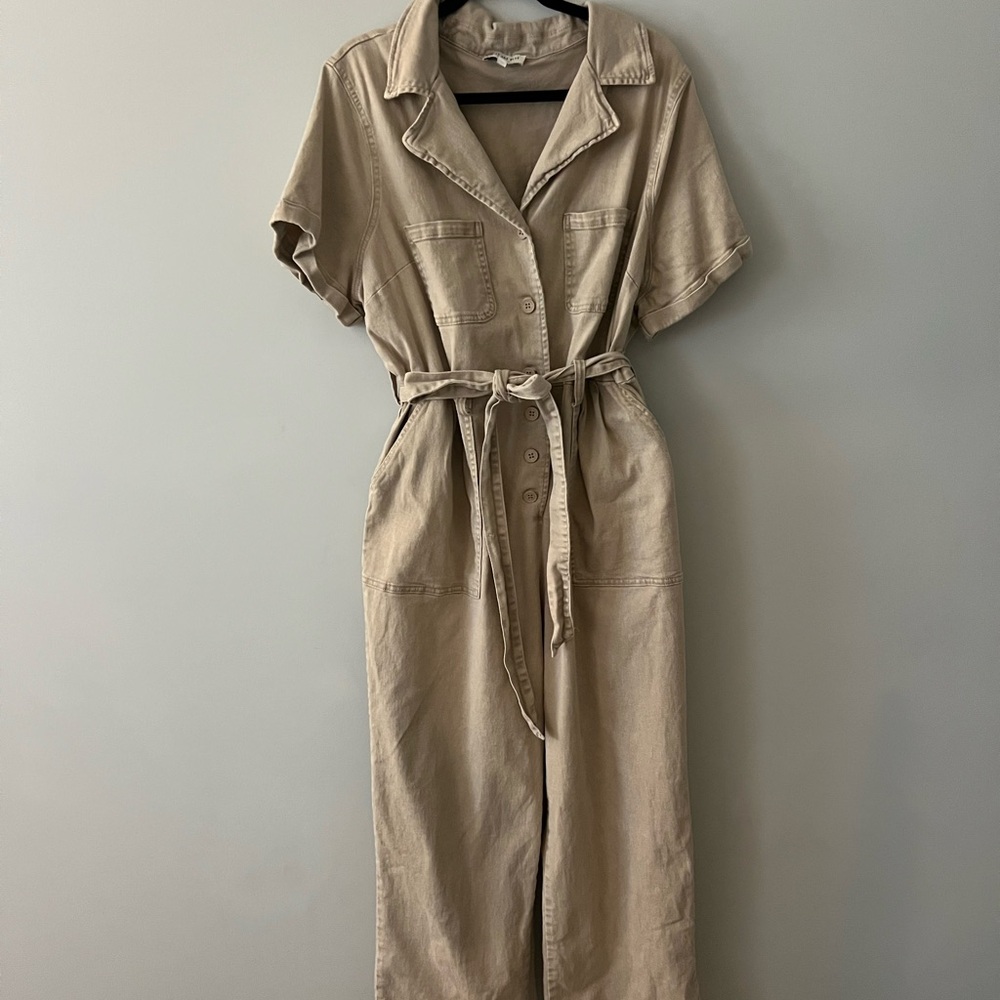 Stylish Tan Jumpsuit